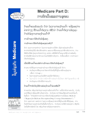 Medicare Part D Coverage Determination Request Form