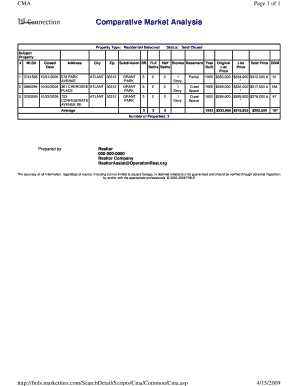 Comparative Market Analysis - operationrestorg