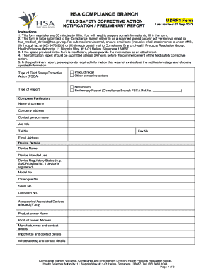 Animal report worksheet - HSA COMPLIANCE BRANCH - hsa gov