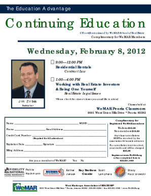 The Education Advantage Continuing Education - WeMAR - wemar