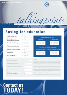Education Savings Calculator