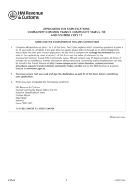 UK Community Transit Simplification Application