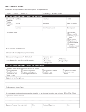 Incident Report Form