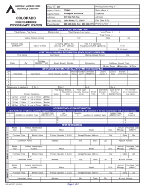 American Modern Home Insurance Application