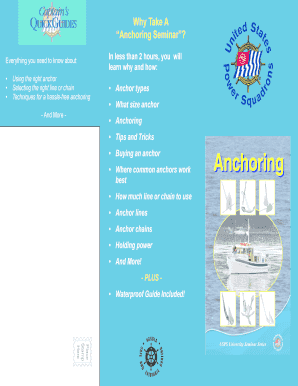 Anchoring Seminar Guide