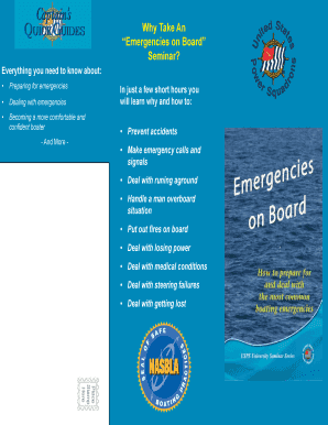 Emergencies on Board Seminar