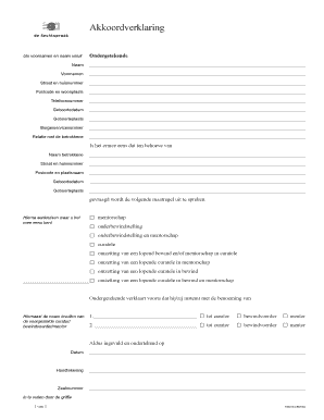 Akkoordverklaring