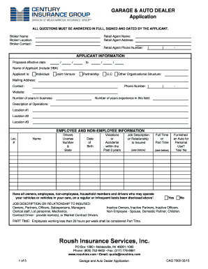 Garage and Auto Dealer Application