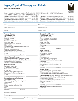 Physician Referral Form