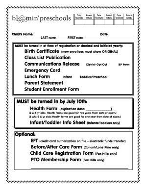 Form preview