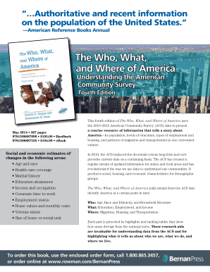 The Who, What, and Where of America