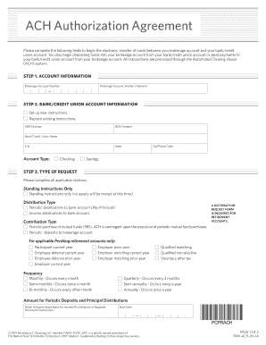 ACH Authorization Agreement