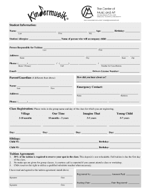 Student Registration Form