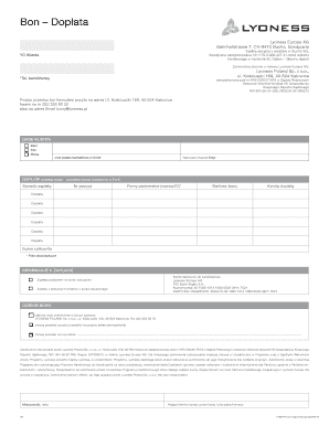 Lyoness Coupon Top-Up Payment Form