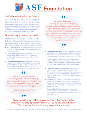 ASE Foundation Donation Form