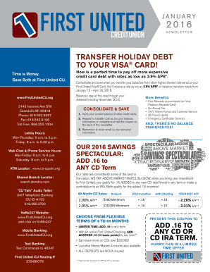 Credit Card Balance Transfer Offer