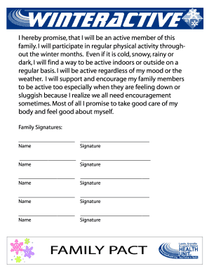 Family Activity Pact