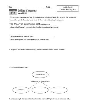Inside Earth Guided Reading