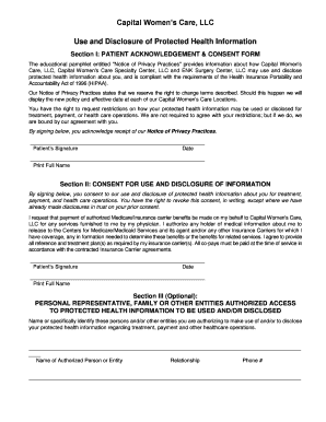 HIPAA Patient Consent Form
