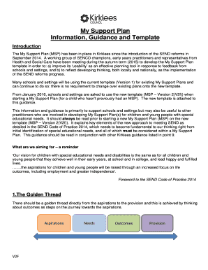Fillable Online Information, Guidance and Template Fax Email Print ...