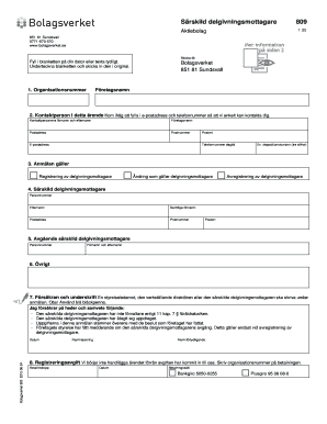 Special Service of Process Recipient Registration Form
