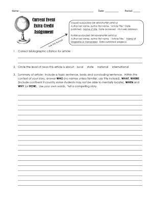 34 Printable Newspaper Article Template Forms Fillable Samples In Pdf Word To Download Pdffiller