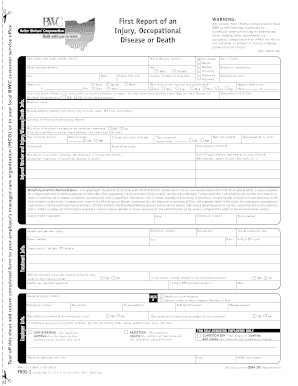 Ohio Workers' Compensation Claim Form