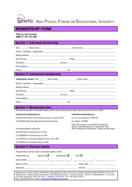 Membership Form