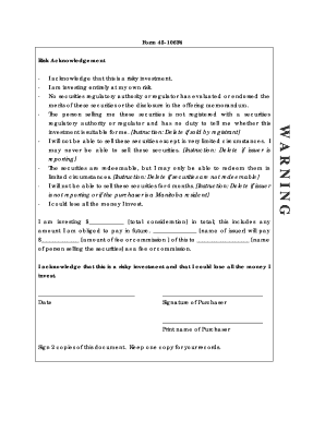 W A R N I N G - nbsc-cvmnbca
