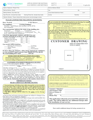 SEMCO Energy Gas Service Application