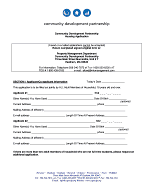 Housing Application