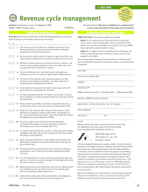 AAMA CEU Credit Application Form
