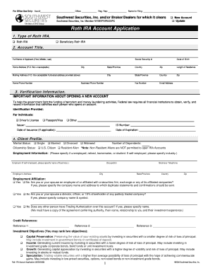 Roth IRA Custodial Account Agreement