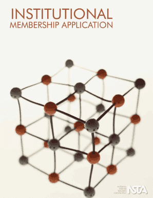 NSTA Membership Application Form