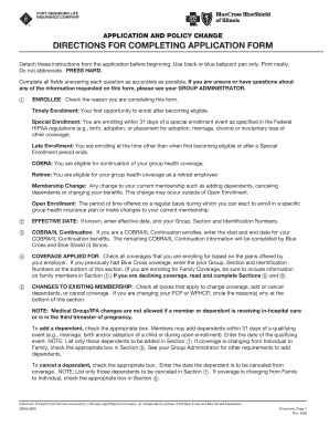 Fort Dearborn Life Insurance Application and Policy Change