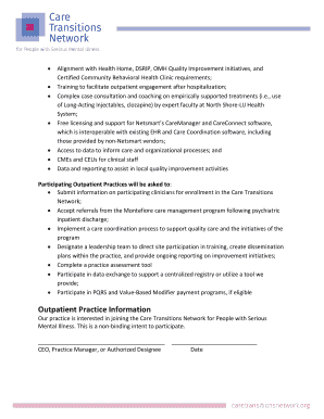 Letter of financial support - Outpatient Practice Letter of Interest - National Council - thenationalcouncil