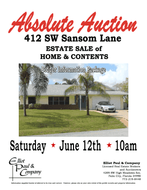 Elliot Paul amp Company - breiauctionscomb