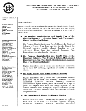 Dependents Benefit Coordination Form