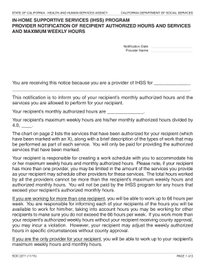 Overtime approval process - what is ihss receipients warrant