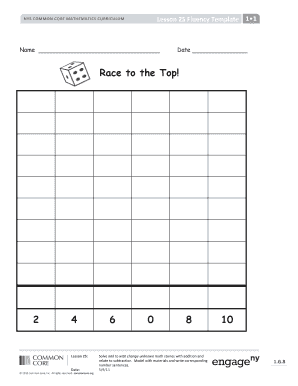 Lesson 25 Fluency Template