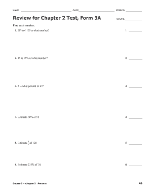 unit percents homework 2 answer key