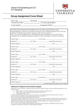 utas assignment format