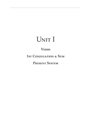 Latin Language Worksheet