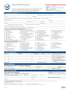 Training Registration Form