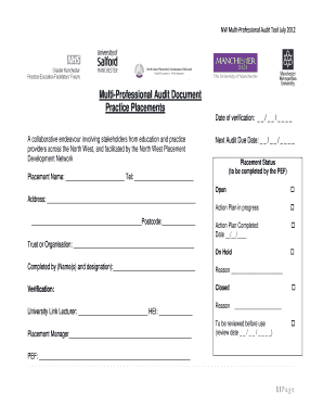 Slim jim size chart - Multi-Professional Audit Document Practice Placements