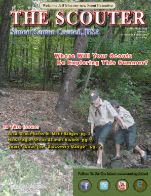 Boy Scouts of America Camporee Registration Form