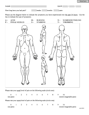 Pain Assessment Form