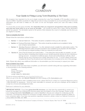 Your Guide to Filing a Long Term Disability LTD Claim