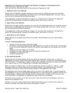 Application for Planning Permission and Advertisement Consent
