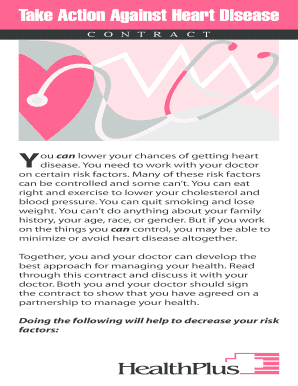 Heart Disease Prevention Contract
